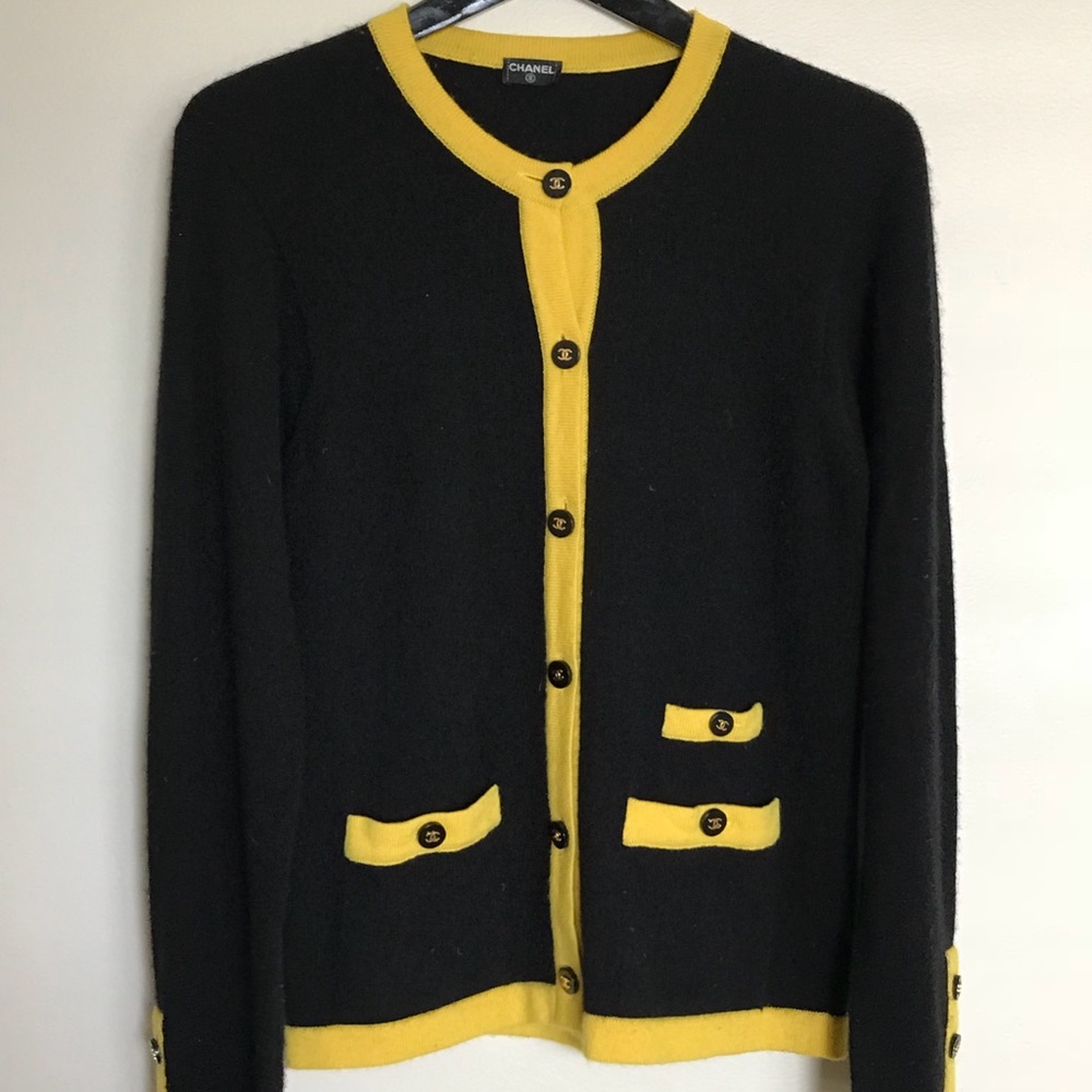Authentic rare Chanel cashmere sweater